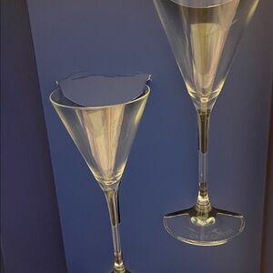 Grey Goose Martini Glass Set - Clear